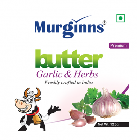 Murginns Butter Garlic & Herbs   Pack  125 grams